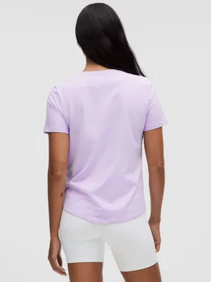 Lululemon Love V-Neck SS T-Shirt – Lavender Frost – 6 thumbnail 2