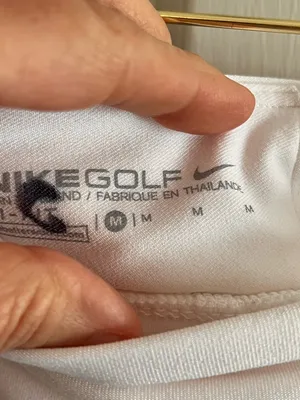 Nike Golf White Tennis Skirt with Black Swoosh M activewear golf thumbnail 5