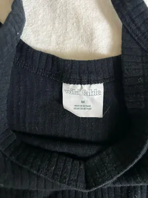 Wild Fable Top Tank Crop Ribbed thumbnail 2