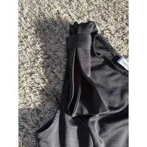 Jasambac Women's Black One Shoulder A Line‎ Dress Size Large thumbnail 5
