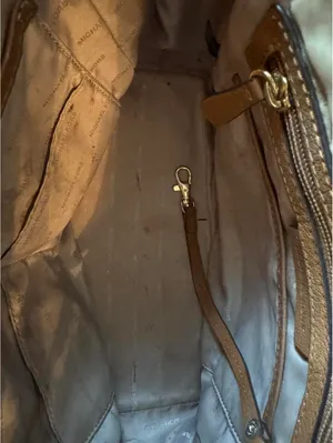 Michael Kors Brown Leather Satchel Handbag thumbnail 7