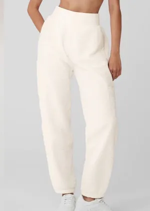 Alo Sherpa High Waist Sweatpants Size Small thumbnail 1