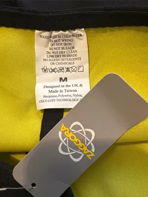 NEW Zaggora Medium Black Hot Pants Neoprene Sweat Shorts NWT thumbnail 3