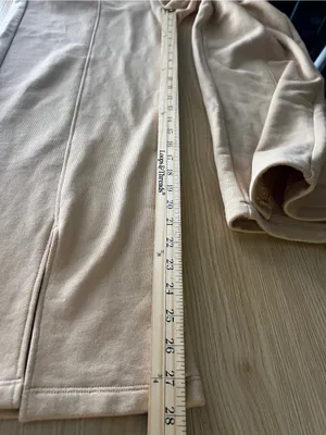 Nation LTD Lincoln Slit Pant Sandstorm Size S Wide Leg Cotton Pull On thumbnail 15