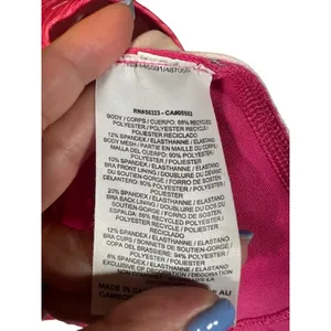 Nike Dri-Fit Pink Speckled Athletic Workout Running Casual Tank Top Women Sz M thumbnail 9