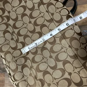 Coach Y2K Brown and Black Signature Tote thumbnail 13