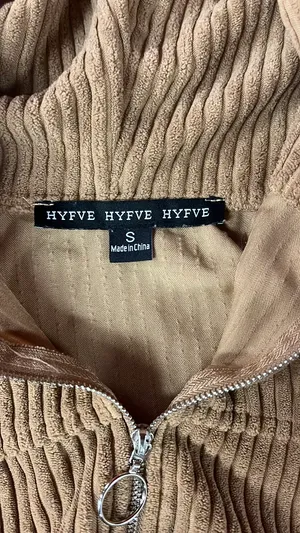 HYFVE Jacket Cropped Tan thumbnail 2