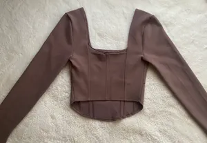 Abercrombie Cropped Long Sleeve Top thumbnail 4
