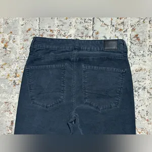 AMERICAN EAGLE High rise Flare corduroy jeans size 2 dark gray thumbnail 12