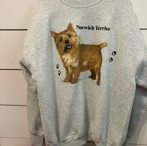Vintage Norwhich Terrier Crewneck Sweatshirt thumbnail 2