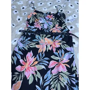 Billabong black floral dress NWT thumbnail 2