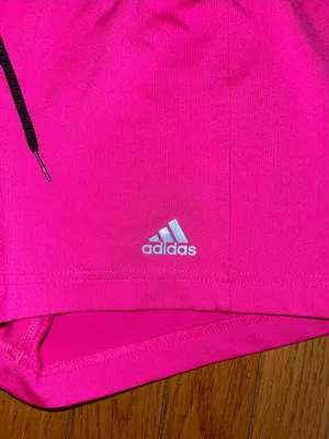 Pink & Black Adidas Athletic Shorts thumbnail 3