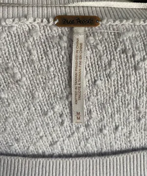 Free People-Light Lavender Color Sweatshirt-Womens Size Medium thumbnail 7