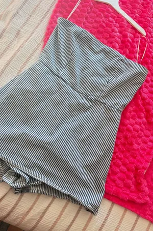 Altard State Striped Romper  thumbnail 1
