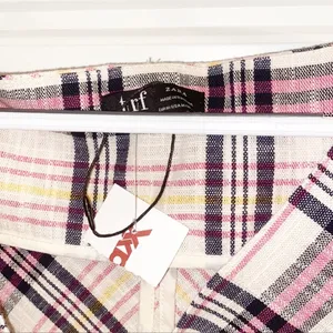 Zara TRF Crop Plaid Top thumbnail 4