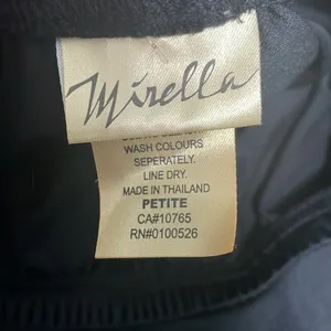 Mirella Black Ballet Skirt (high low ABT Style) size P new with tags thumbnail 4