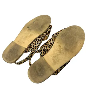 Matisse Arielle Cow Hair Sandals Leopard Cheetah‎ Print Size 8 thumbnail 6