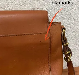 Madewell L4913 Brown Leather The Abroad Shoulder Bag thumbnail 12