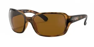 Ray Ban RB4068 Havana Tortoise Sunglasses Polarized Brown Polished Women's thumbnail 1