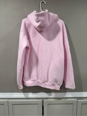 Comfrt Travel Essentials Hoodie Powder Pink thumbnail 2