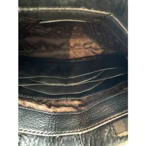 Vintage COLE HAAN Bag Black Pebbled Leather Soft Pebbled Leather Clutch thumbnail 11