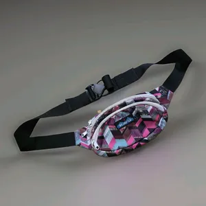 Kavu Spectator Crossbody Multicolor Fanny Pack Belt Bag Adjustable Strap 8X5" thumbnail 4