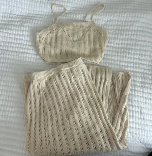 Crochet set Tan thumbnail 1