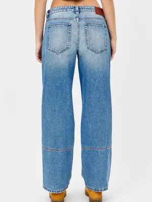 Hidden Jeans Cargo Wide Leg Jeans 26 NWT Low Rise Utility Zip‎ Pocket Denim thumbnail 2