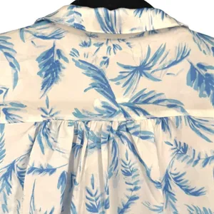 NWT Free People Beauty Sleep Pajama Top Satin Floral Print Button Up‎ Size XL thumbnail 7