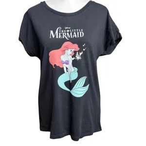 Disney UNIQLO Little Mermaid Ariel Graphic T-Shirt Mermaidcore Small thumbnail 3