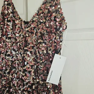 Reformation Jimmy Sparkle Mini Dress Sz‎ XS Sequined NEW thumbnail 5