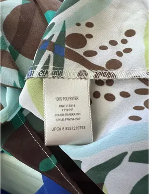 Metro 7 Y2K Tropical Print Tank Top thumbnail 4