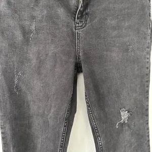 Free People Size (30) Woman's‎ Black Pant Distressed Skinny Jeans thumbnail 9