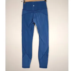 Lululemon Align High Rise Leggings Blue Size 4 Athletic Pants‎ 26 inch Yoga thumbnail 3