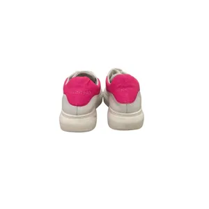 Valentino by Mario Valentino Fresia White Leather Platform Sneakers Size 8.5 thumbnail 3