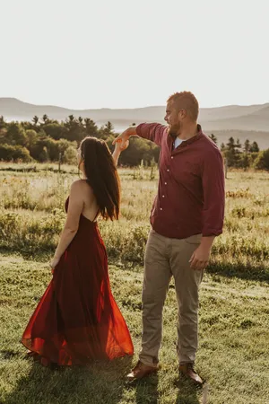 Burgundy / Maroon Maxi Formal Dress thumbnail 9