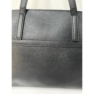 Kate Spade Purse Laurel Way Alisanne Black Leather Satchel Career Y2K Preppy thumbnail 4