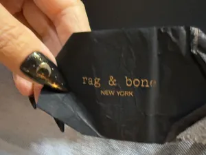 Rag & Bone Low Rise Slim Boyfriend Jeans NWT thumbnail 5