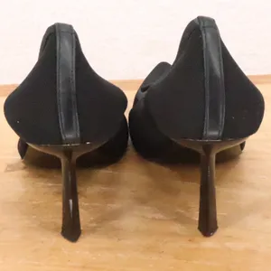 Steve Madden Black Mesh Pointed‎ Toe Stiletto Pumps Womens Career Size 8.5Heels thumbnail 5