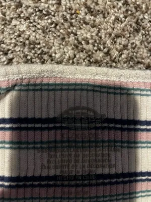 Dickies stripped long sleeve crop top  thumbnail 4