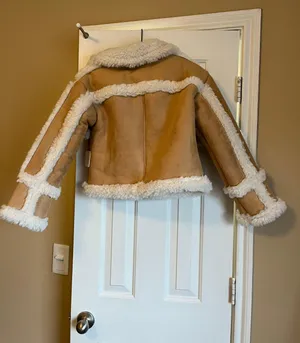 Altar'd State Suede And Sherpa Jacket thumbnail 3