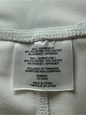 MPG Mondetta Groove White Pleated Hem Knit Skort Golf Pickleball Size XXL thumbnail 5