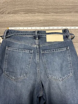 High Rise Rigid Bow Jeans thumbnail 7