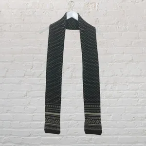 American Eagle Fair Isle Wool Blend Scarf Unisex thumbnail 4