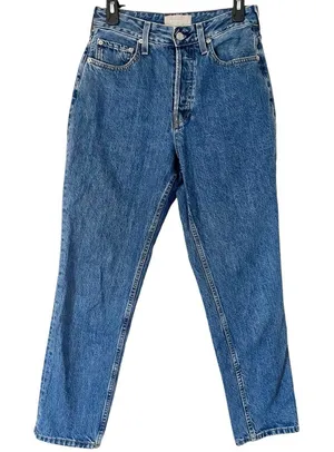 Everlane Women’s The Curvy 90s Cheeky Straight Leg‎ Jeans Northridge Wash 6/28 thumbnail 1