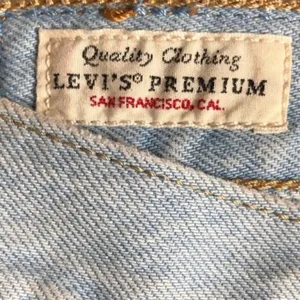 Levi's Wedgie Cut Off Jean Shorts Fray Hem thumbnail 10