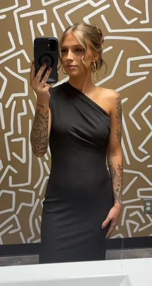 Black One Shoulder Dress thumbnail 1