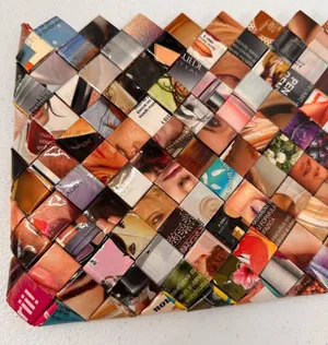 Really fun Weave Reworked Mini Bag thumbnail 5