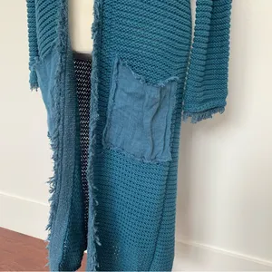 Free People Woodstock Knit Duster Cardigan thumbnail 7