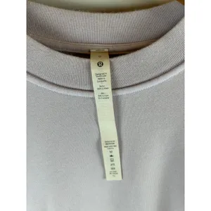 Lululemon Perfectly Oversized Crewneck Sweatshirt Lavender‎ Purple Cotton Size 0 thumbnail 3